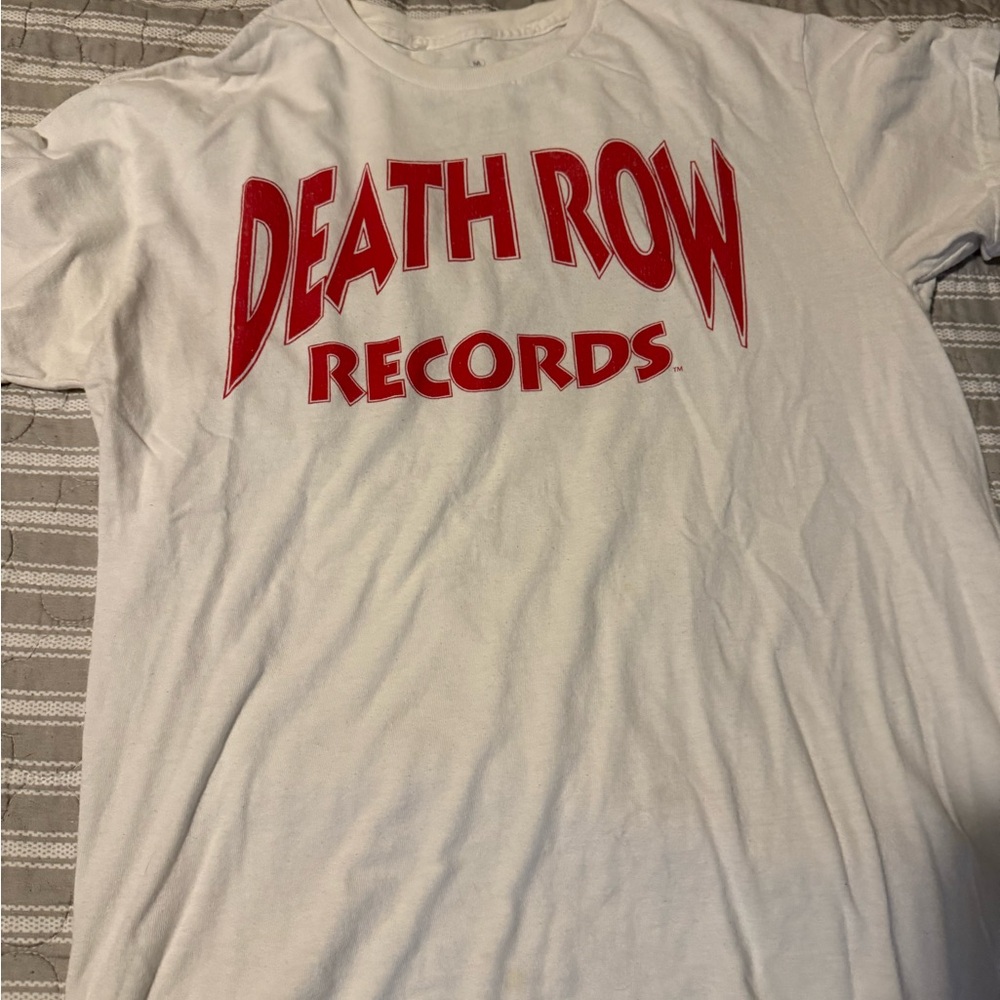 Death Row Records White T-Shirt